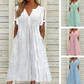 💖Limited Time Half Price-Elegant V-Neck Cutout Women's Dresses