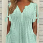 💖Limited Time Half Price-Elegant V-Neck Cutout Women's Dresses