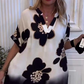 ✨️Best-seller de l'été👗Robe ample imprimée à col en V profond pour femme(🔥50% de réduction)