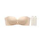 👙 50% DE RÉDUCTION ! ✨ Soutien-Gorge Fronceur Sans Armatures à Bretelles Amovibles – Liberté Polyvalente, Maintien Flatteur & Tissu Ultra-Doux – Idéal pour le Quotidien, le Sport et les Tenues Spéciales 🌸