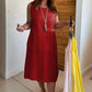 💯Limited Time 50% Off-Women's Sleeveless Round Neck Casual Dresses