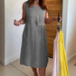 💯Limited Time 50% Off-Women's Sleeveless Round Neck Casual Dresses