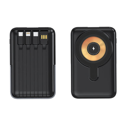 📢✨ Vente chaude 50% de réduction 🔋 Magnétique sans fil Power Bank 10000mAh Chargrs rapide avec support téléphonique