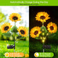 🌻 50 % DE RÉDUCTION EN CE MOMENT ! 🌞 Lampe de jardin à énergie solaire en forme de tournesol – Éclairage LED et design réaliste ✨