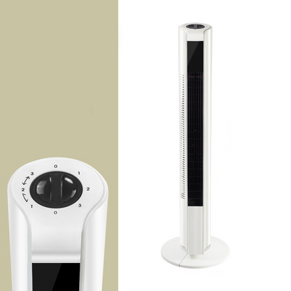 Ventilateur colonne intelligent et silencieux pour chambre à coucher