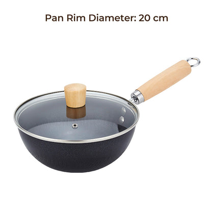 🔥Offre spéciale de 50 % de réduction !🔥Poêle antiadhésive à fond plat à motif écailles de poisson