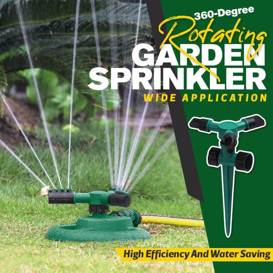 💯360-Degree Rotating Garden Sprinkler