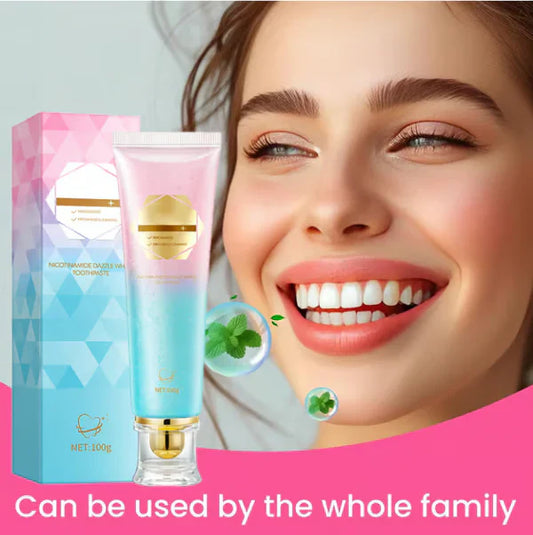 49 % de réduction 🔥 Dentifrice blanchissant à la niacinamide 🦷
