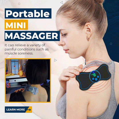 💆✨ PROMO FLASH : 50% DE RÉDUCTION ! Mini Masseur Électrique TENS sans Fil – 6 Modes de Massage, 10 Niveaux d'Intensité & Technologie Basse Fréquence for un Soulagement Musculaire Ciblé Partout ✨