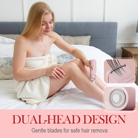 🔥Offre à moitié prix👑Épilateur électrique portable à double tête✨🌿