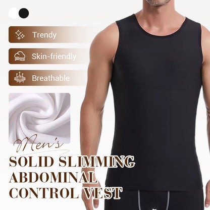 Gilet amincissant pour homme avec contrôle abdominal