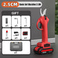 ✂️ 50% DE RÉDUCTION ! 🌿 Cisaille Électrique de Jardin – Lames SK5 & Batterie 1500mAh – 4–6h d’Autonomie – Parfaite pour la Taille, les Haies et les Arbres Fruitiers 🔋✨
