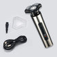 🪒 50% DE RÉDUCTION ! ✨ Rasoir Électrique 3 Lames Homme - Séchage Humide avec Affichage LED et Design Ergonomique pour une Précision Parfaite 💈🔋