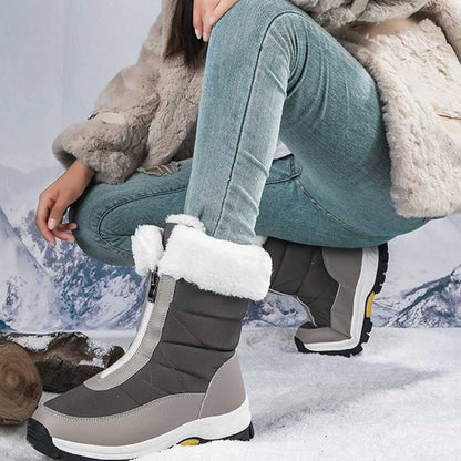 🔥DERNIER JOUR DE SOLDES 49 % DE RÉDUCTION🔥 Bottes de neige chaudes antidérapantes à fermeture éclair pour femmes