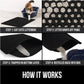 🐱🧽 PROMO LIMITÉE -50% ! Tapis de Litière pour Chat Antidérapant – 2 Tailles, Matériau EVA, Imperméable, Facile à Nettoyer, Couche Anti-Odeurs