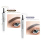 ✨ACHETEZ 1, OBTENEZ 1 GRATUIT ! Crayon à sourcils 3D 4 pointes – Effet microblading naturel, étanche 24h 💄✏️