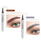 ✨ACHETEZ 1, OBTENEZ 1 GRATUIT ! Crayon à sourcils 3D 4 pointes – Effet microblading naturel, étanche 24h 💄✏️