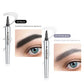 ✨ACHETEZ 1, OBTENEZ 1 GRATUIT ! Crayon à sourcils 3D 4 pointes – Effet microblading naturel, étanche 24h 💄✏️