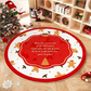 🎅Non-slip Round Christmas Tree Rug❄️