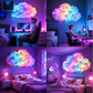 ⏳50 % de réduction pour une durée limitée⏰Décoration lumineuse LED Thundercloud à alimentation USB à monter soi-même🌈☁️
