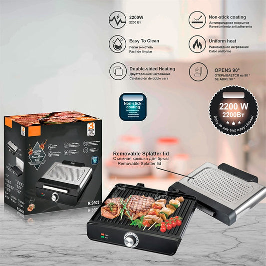 ⏰ Offre à durée limitée : 49 % de réduction ! 🍖🔥 Barbecue d'intérieur sans fumée