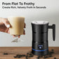 📢🥛⚡ PROMO -50% ! Mousseur à Lait Électrique Professionnel – 4 Modes, Chauffe Rapide & Acier Inox (Design Compact, USB/Secteur)