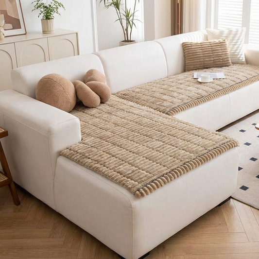 📢📢50 % de réduction !! ⏰Coussin de canapé antidérapant en velours côtelé matelassé
