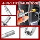 🔧 50% DE RÉDUCTION! 🚗 Kit d'outils pour valve de pneu – Changement rapide & pratique ✨