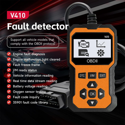 🔧🚗 49 % de réduction ⚡ Scanner OBD2 professionnel – Diagnostic complet, effacement 1 clic & 8 langues ! Compatible tous véhicules 1996+ 📊💡