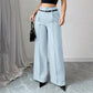 💞Women's High-Waist Wide-Leg Pants with Belt