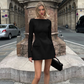 ⚡ Chic Urbain Facile | Robe Élégante Mini Ligne A | Tenue Jour/Nuit Rapide 🛍️【-50% Aujourd‘hui】