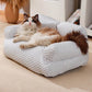 🔥While Supplies Last 50% OFF!🎉 Breathable & Washable Ice Silk Cooling Pet Sofa Bed for Dogs