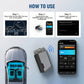 🔧🚗 Outil diagnostic auto Bluetooth 5.0 – Données en temps réel et test batterie, compatible iOS et Android, pour surveiller votre véhicule en quelques secondes 📱🔋