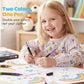 💯24 Colors Dual-Tip Glitter Marker Set