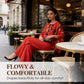 ✨Ensemble deux pièces pour femme composé d'un haut imprimé et d'un pantalon