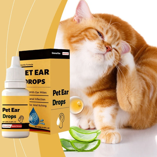🐶 Offre à durée limitée : 50 % de réduction 🐕 Gouttes auriculaires douces pour animaux de compagnie