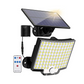 📢📢50 % de réduction !!⏰Éclairage extérieur à détecteur de mouvement solaire 106 LED avec télécommande