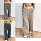 🥰Pantalon de costume pour femme à jambes larges avec ceinture contrastée