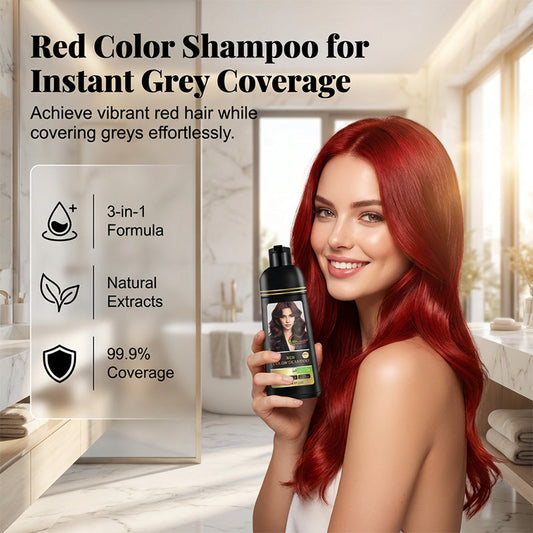 💎 -50% SUR LE SHAMPOOING COLORANT 3 EN 1 ! 💎 Couvre 99,9% des Cheveux Blancs, Infusé aux Plantes ✨