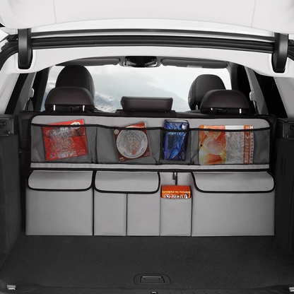 🚗 50% DE RÉDUCTION! 📦 Organisateur suspendu de coffre – Gain de place & facile ✨