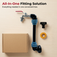 🛠️Kit complet pour cuve IBC – prêt à l'emploi💧incluant vannes, adaptateurs et joints. Pour eau de pluie, stockage et transport. Fabriqué dans l'UE – durable et étanche.