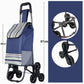 🛒Chariot pliable portable de grande capacité – Monte les escaliers sans effort grâce à ses roues rotatives, compact une fois plié, le compagnon idéal des courses, des déménagements et des livraisons en ville 🏙️💪