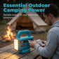 ⚡Onduleur portable avec lampe de travail à LED