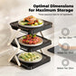 ⚡50% DE RÉDUCTION !!🔥Étagère de Rangement Multi-niveaux pour Assiettes et Préparation