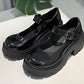 ❤️Moitié prix seulement ! Élégantes ballerines Mary Jane à talons carrés pour femme – parfaites au quotidien et sans lacets.
