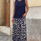 🌞50 % de réduction !💐 Best-sellers printemps/été | Ensemble chemisier français + pantalon ample – Col rond élégant et plis