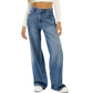 ✨ Offre limitée : -50% sur le Jean Taille Haute à Jambes Larges Femme