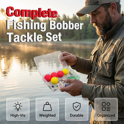 🎣 50% de Réduction 🪝 Kit Montage Complet – Flotteur Inclus, Plombs Fournis & Prêt à Pêcher 🎯