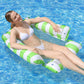 🪑 50% DE RÉDUCTION 🏖️ Transat gonflable – Soutien 360°, gonflage rapide & motif rayé – Léger, résistant – parfait pour la plage, la piscine ou le jardin ☀️🌊✨
