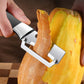 🔪✨🥒 Éplucheur 3-en-1 en Acier Inox – Lame Large, Ouvre-Bouteille & Poignée Ergonomique (Rouge/Noir)